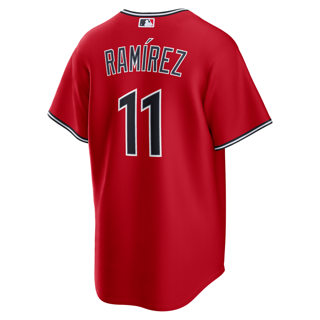 Men's Cleveland Guardians José Ramírez Red Alternate Replica Jersey
