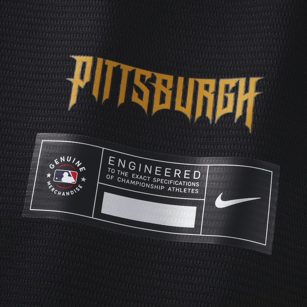 Men's Pittsburgh Pirates Konnor Griffin Black 2026 City Connect Stadium Jersey