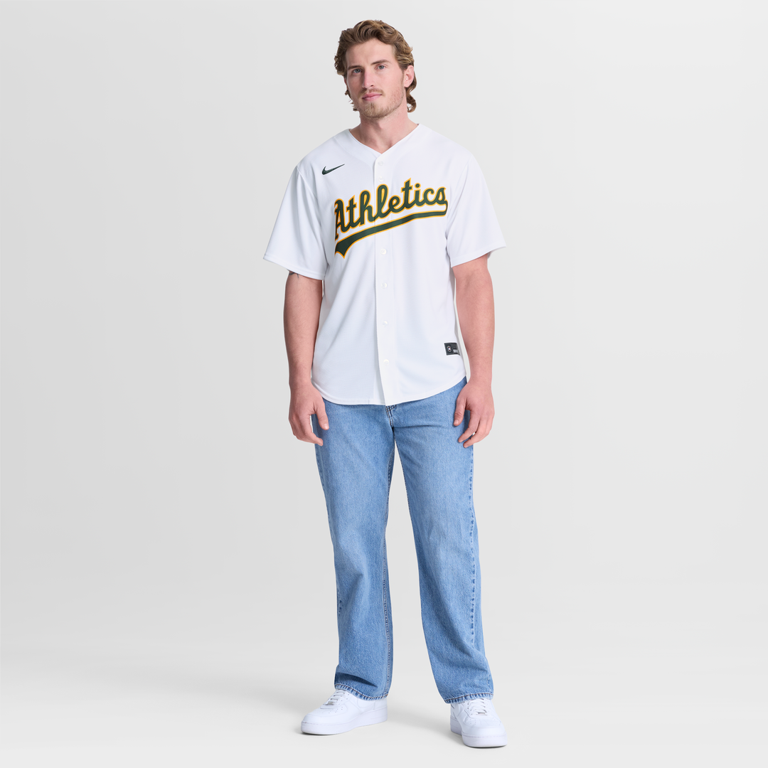 Men's Athletics White Home Replica Jersey