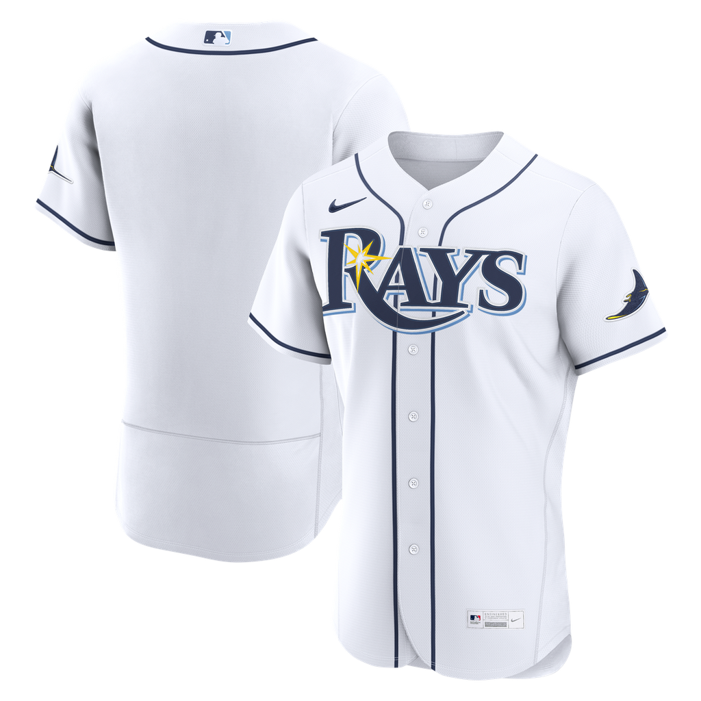 Men's Tampa Bay Rays White Home Jersey