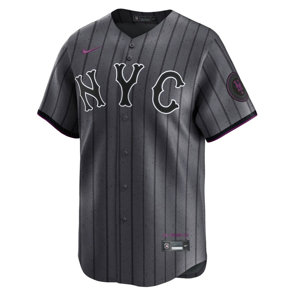Men's New York Mets Juan Soto Gray City Connect Player Jersey