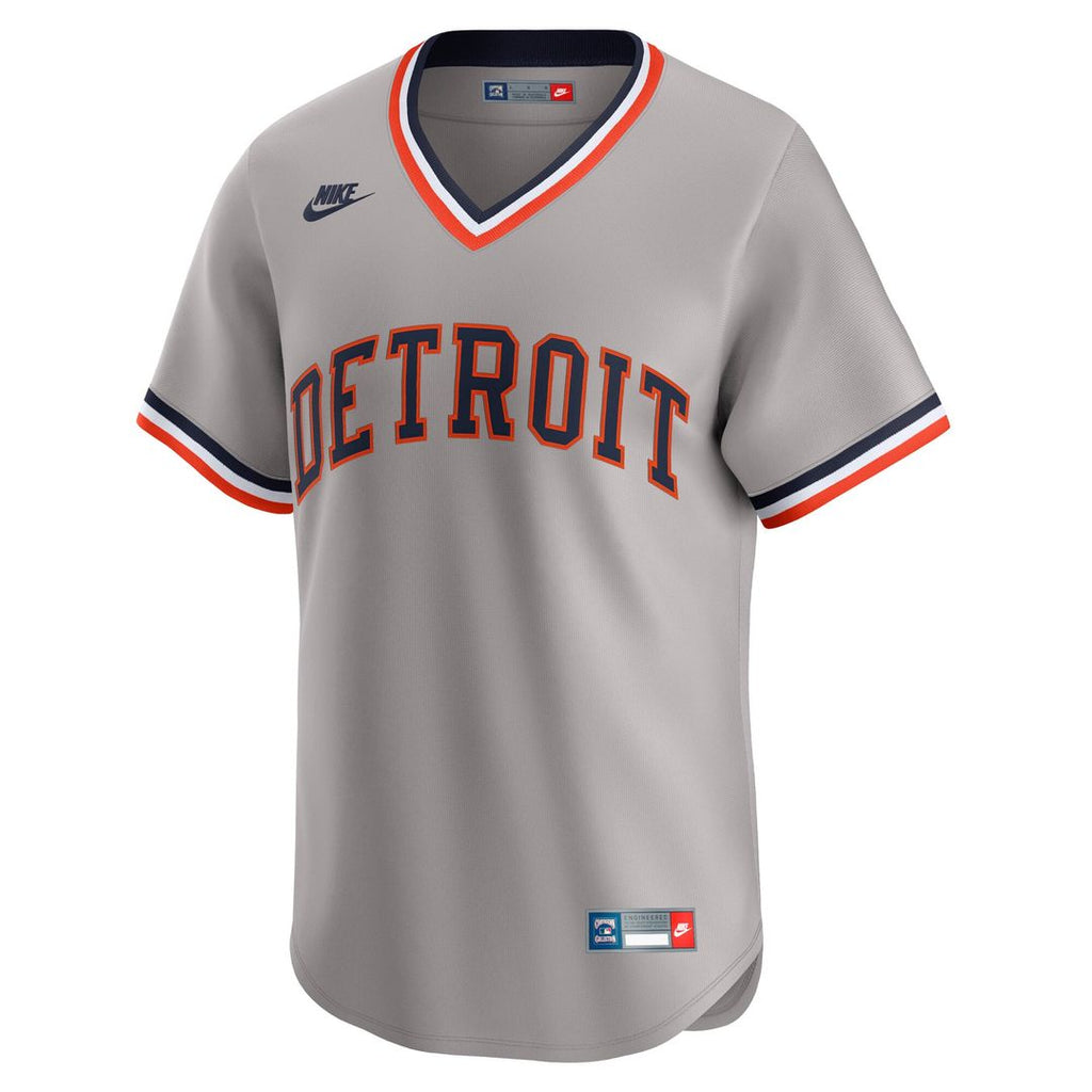 Men's Detroit Tigers Alan Trammell Gray Jersey