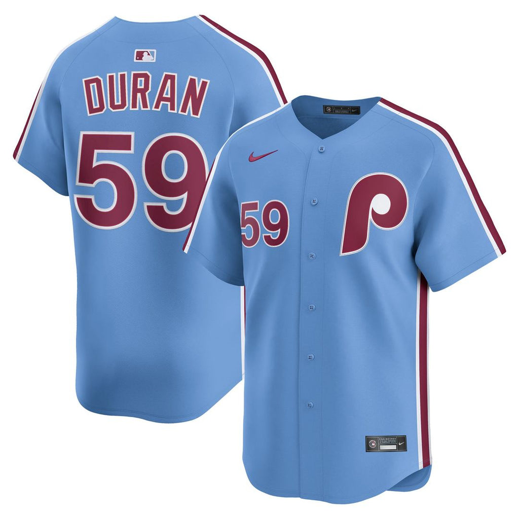 Men's Philadelphia Phillies Jhoan Duran White Home Player Jersey