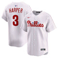 Men's Philadelphia Phillies Bryce Harper White Home Player Jersey