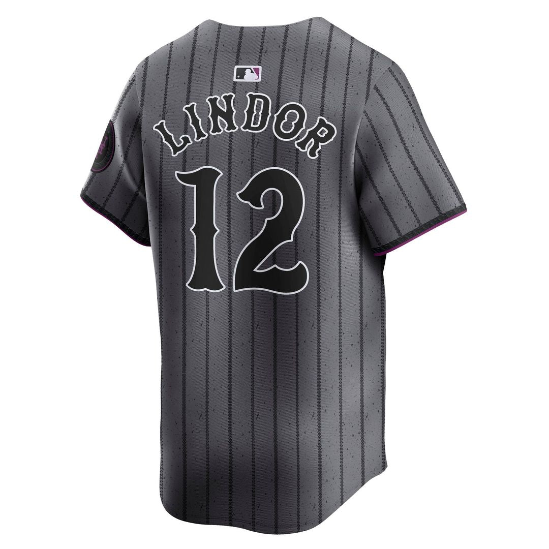 Men's New York Mets Francisco Lindor Gray City Connect Player Jersey