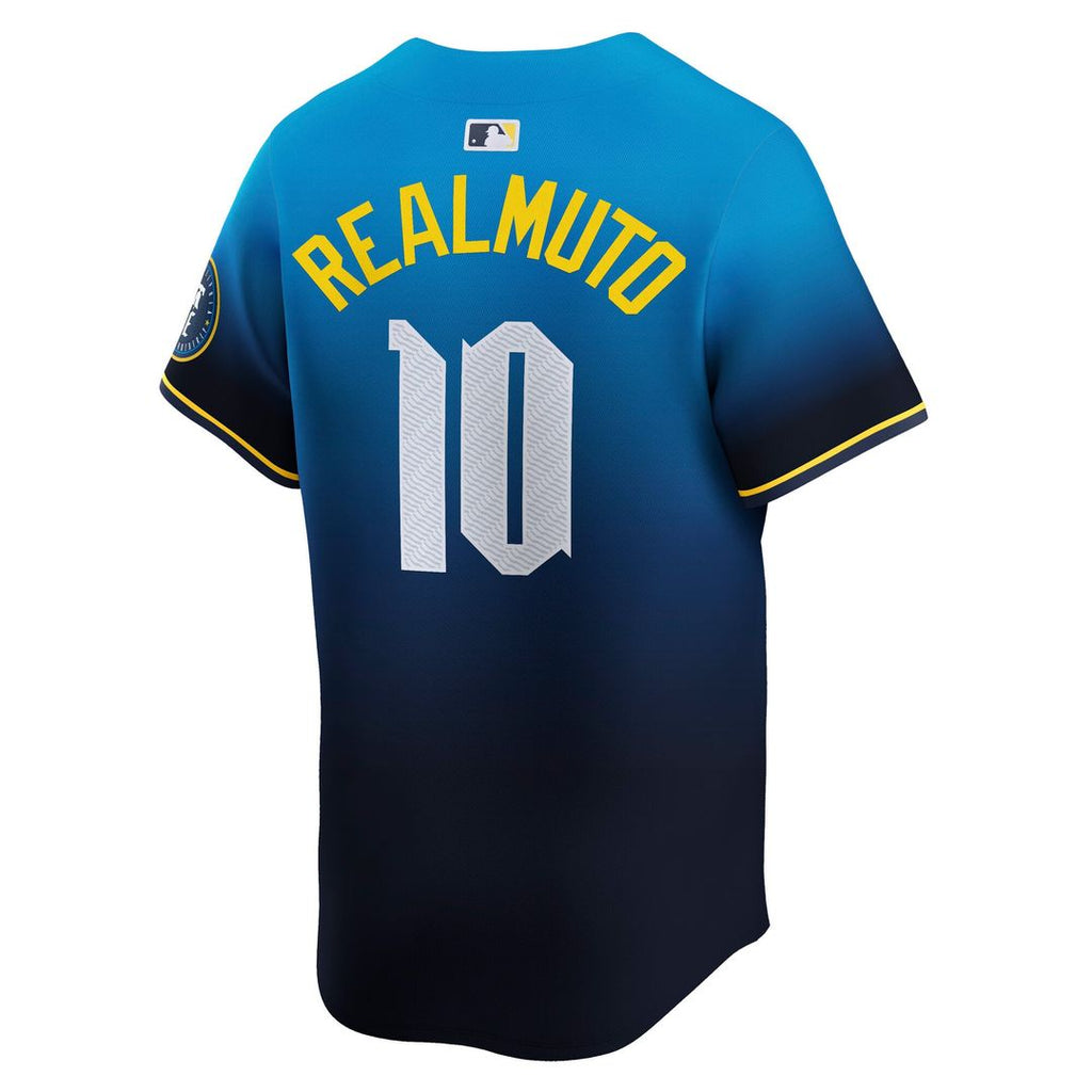 Men's Philadelphia Phillies J.T. Realmuto Navy City Connect Jersey