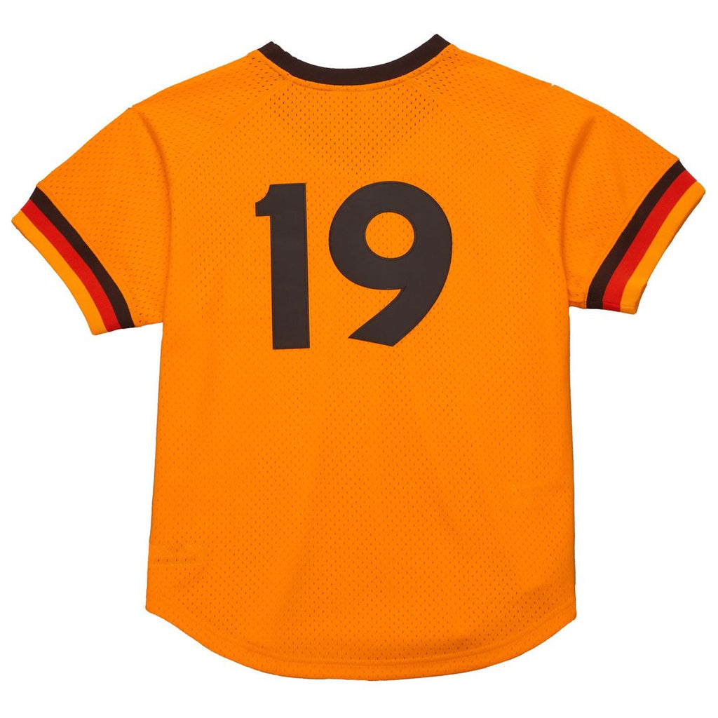 Men's San Diego Padres Tony Gwynn Gold Big & Tall Mesh Batting Practice Jersey