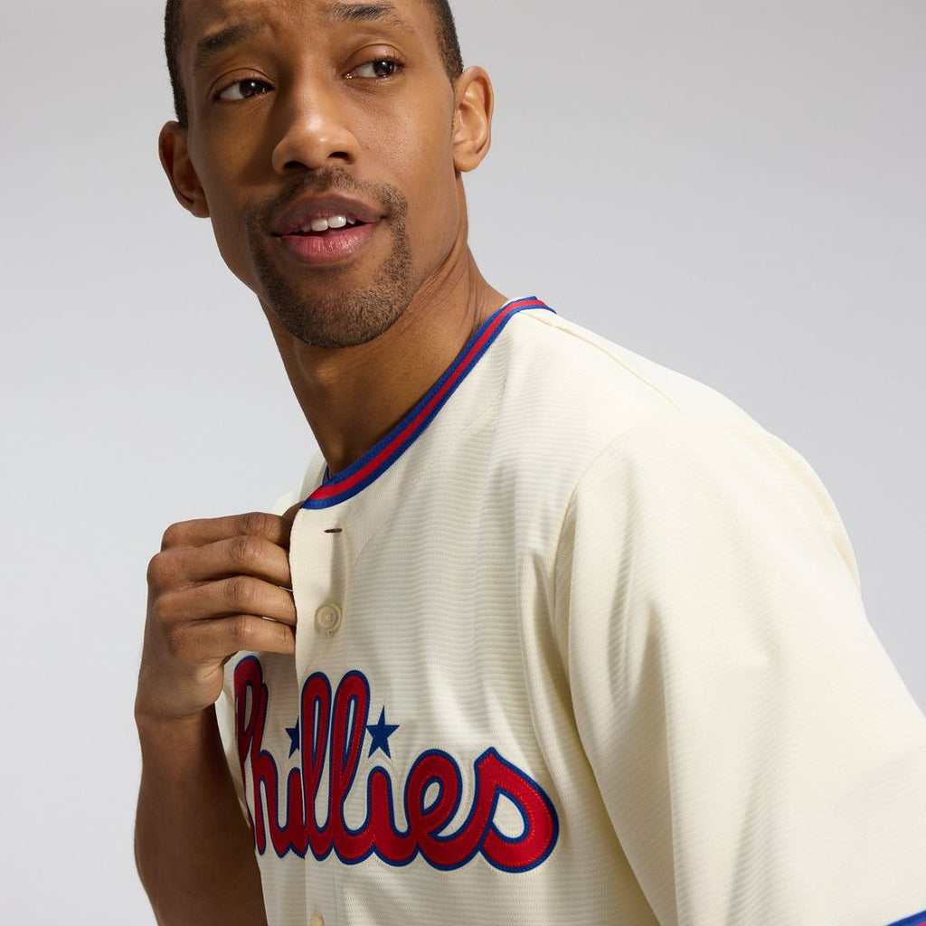 Men's Philadelphia Phillies White Home Replica Jersey