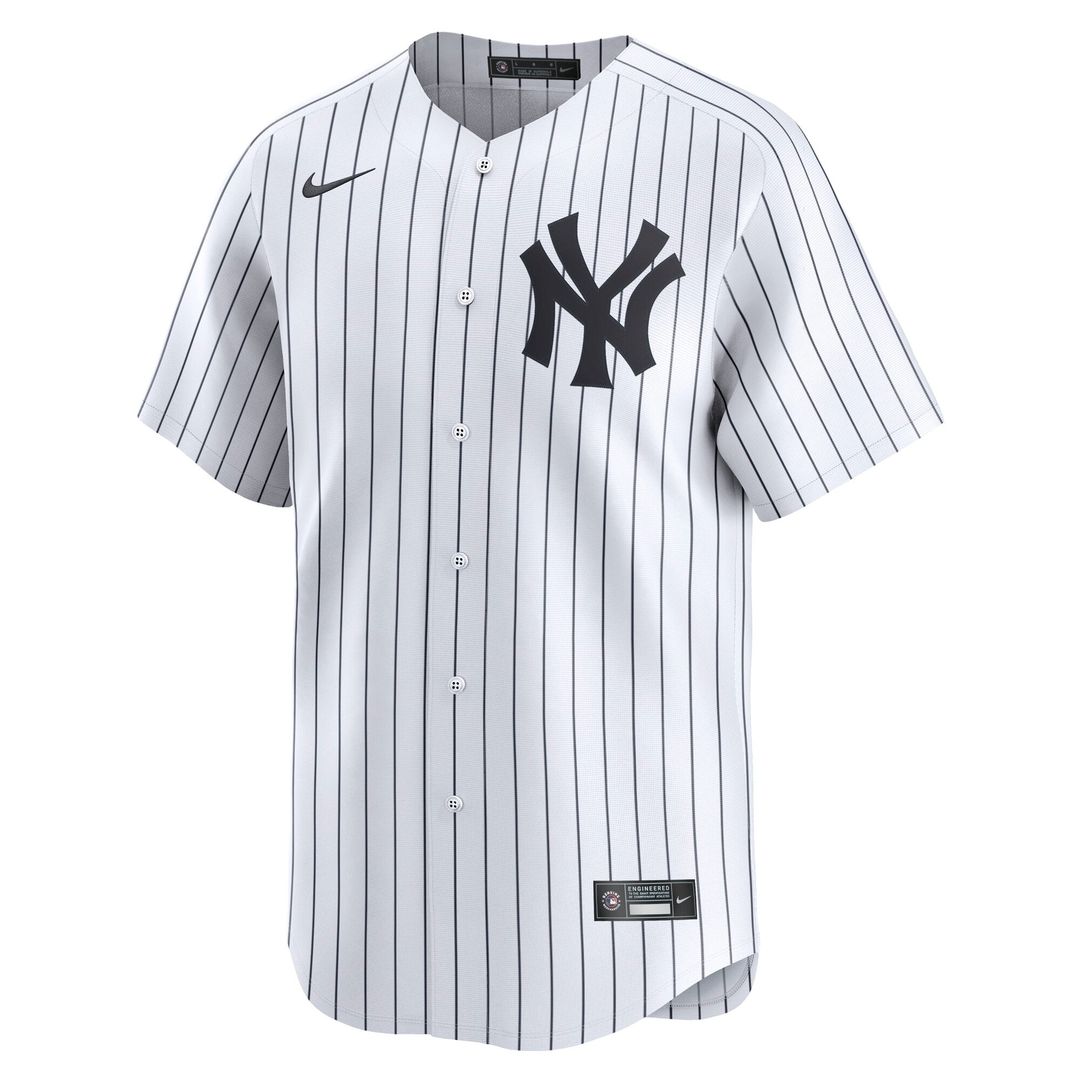 Men's New York Yankees Giancarlo Stanton White Home Player Jersey