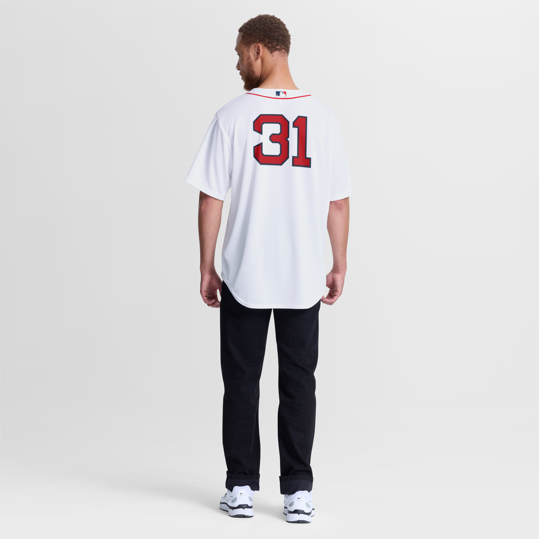 Men's Boston Red Sox Adley Rutschman White Home Replica Jersey