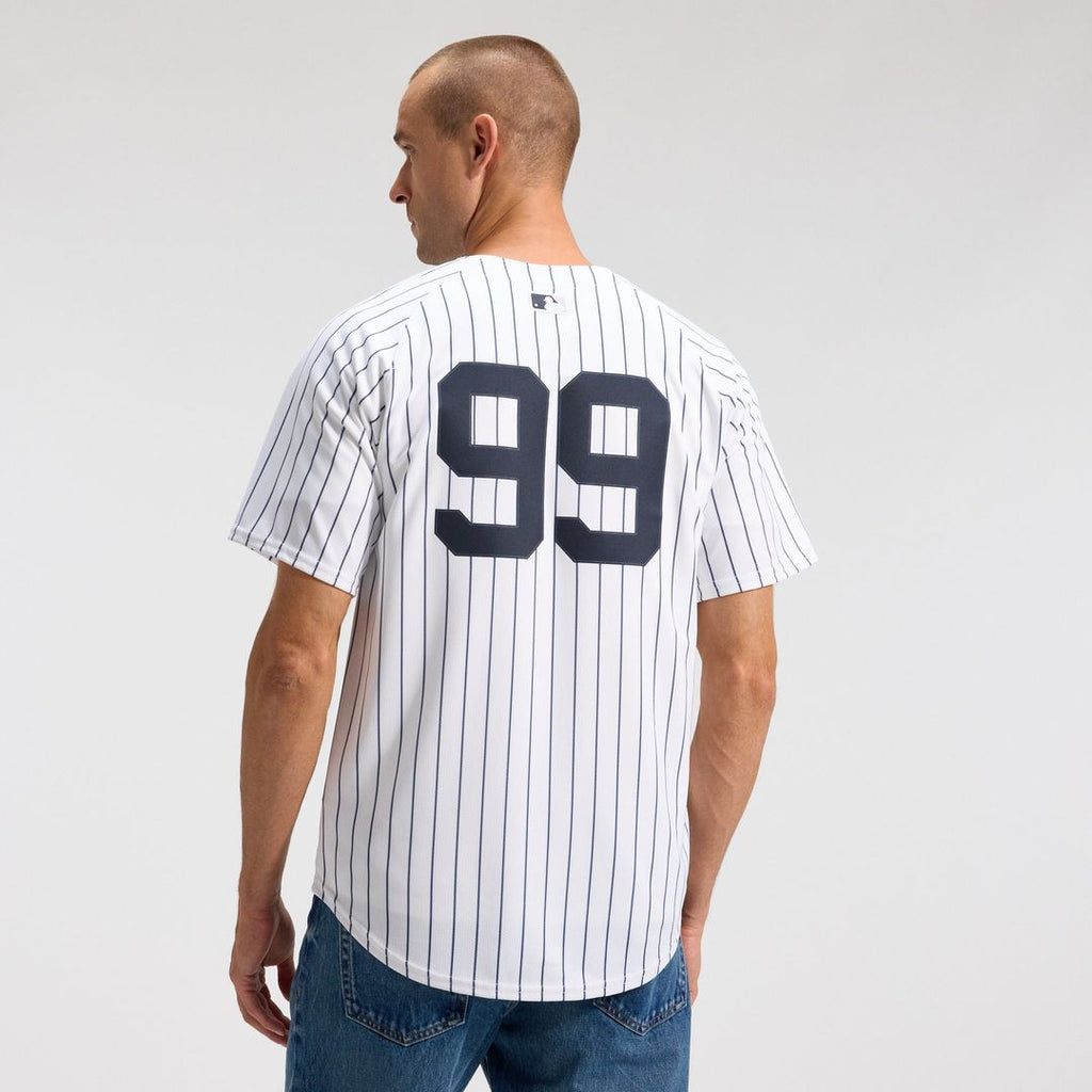 Men's New York Yankees Aaron Judge Gray Road Player Jersey
