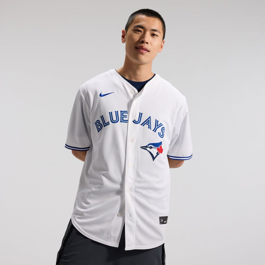 Men's Toronto Blue Jays Trey Yesavage White Home Replica Jersey