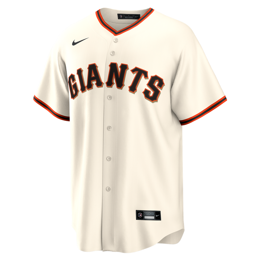Men's San Francisco Giants Evan Longoria Cream Home Retired Player Replica Jersey