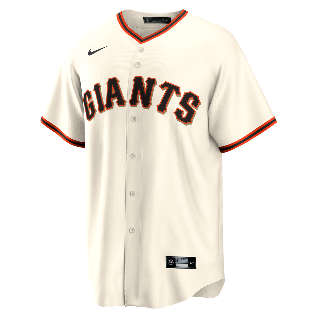 Men's San Francisco Giants Evan Longoria Cream Home Retired Player Replica Jersey