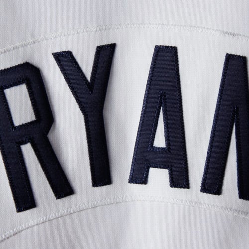 Men's Houston Astros Nolan Ryan White Throwback Jersey