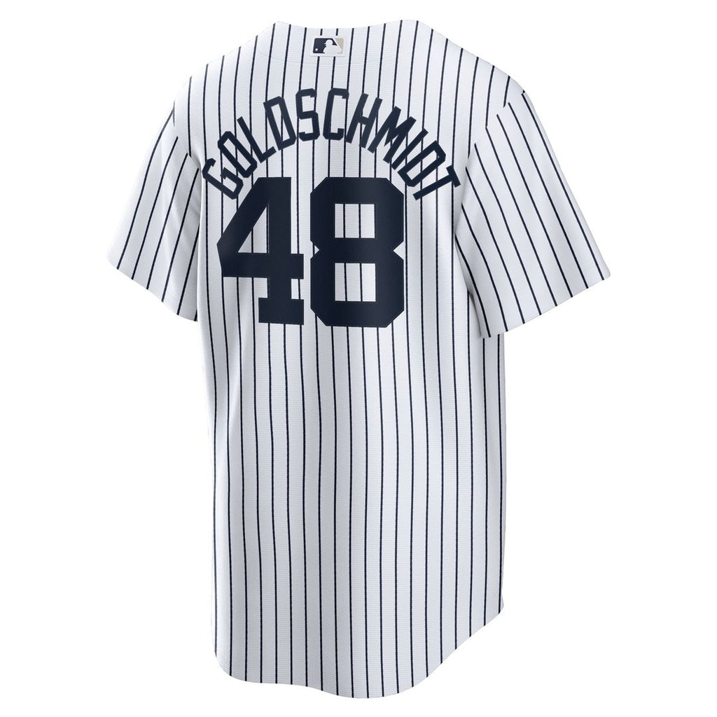 Men's New York Yankees Paul Goldschmidt White Home Replica Jersey