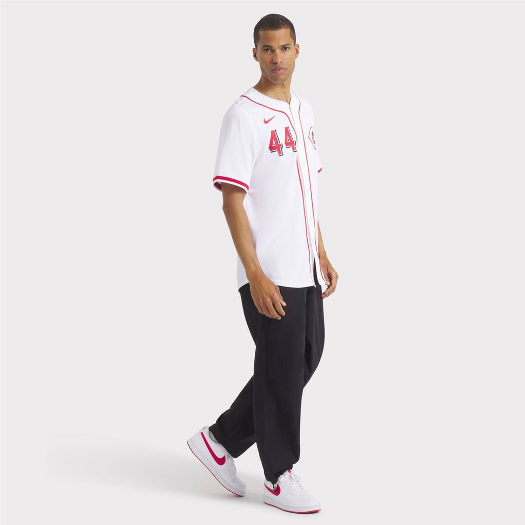 Men's Cincinnati Reds Elly De La Cruz White Home Player Jersey