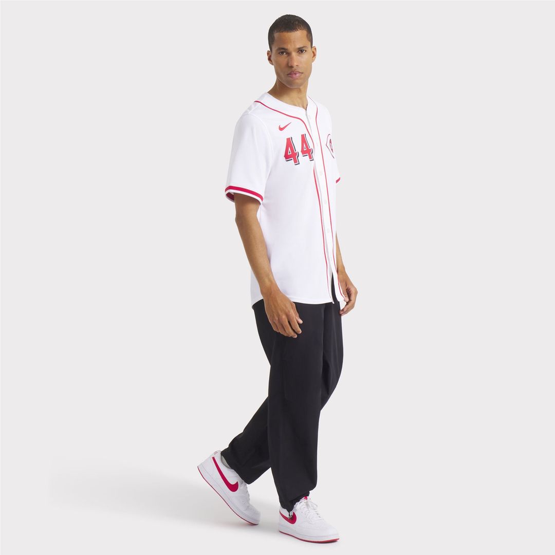 Men's Cincinnati Reds Elly De La Cruz White Home Player Jersey