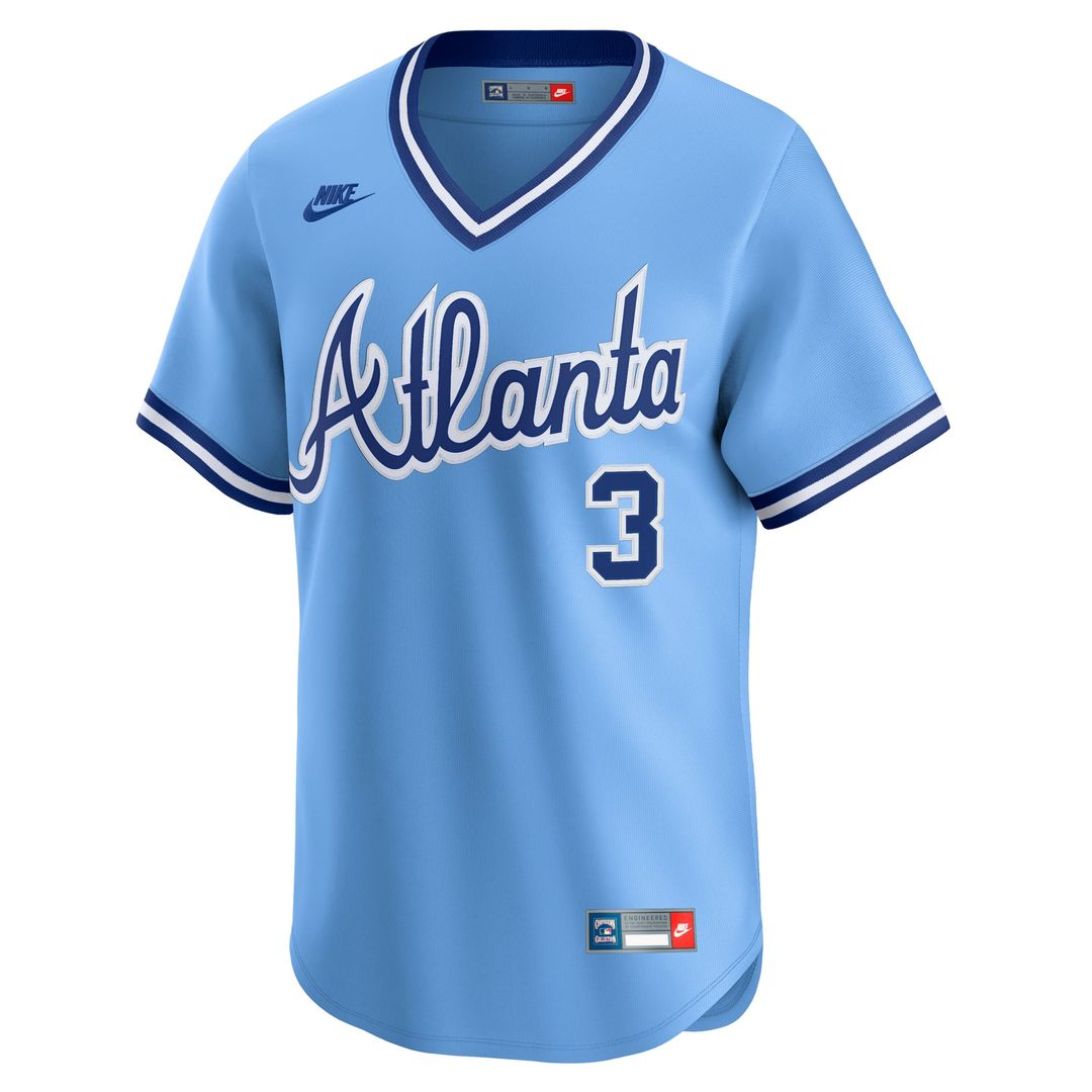 Men's Atlanta Braves Dale Murphy Light Blue Throwback Jersey