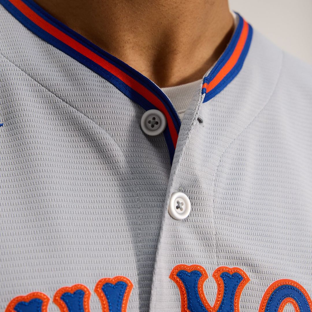 Men's New York Mets Juan Soto Gray Road Replica Jersey