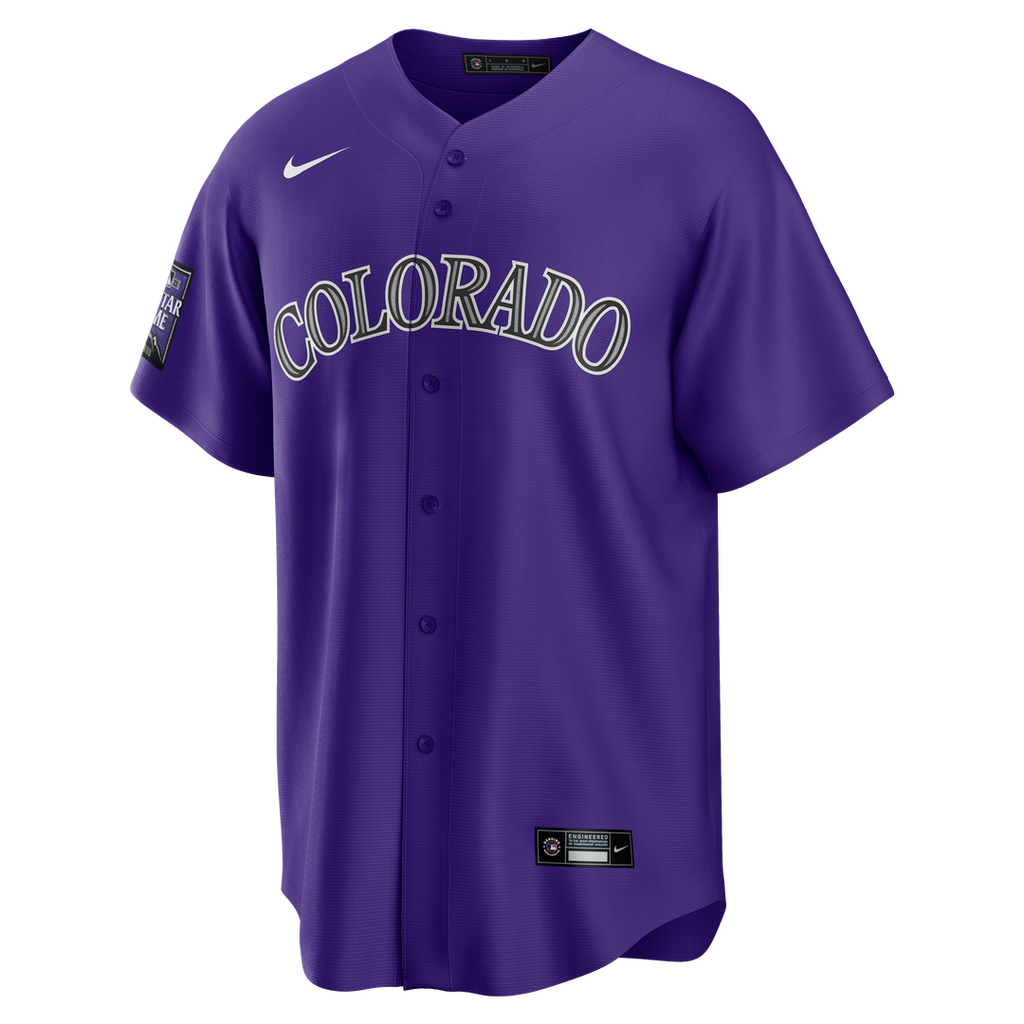Men's Colorado Rockies Purple Alternate Replica Team Jersey