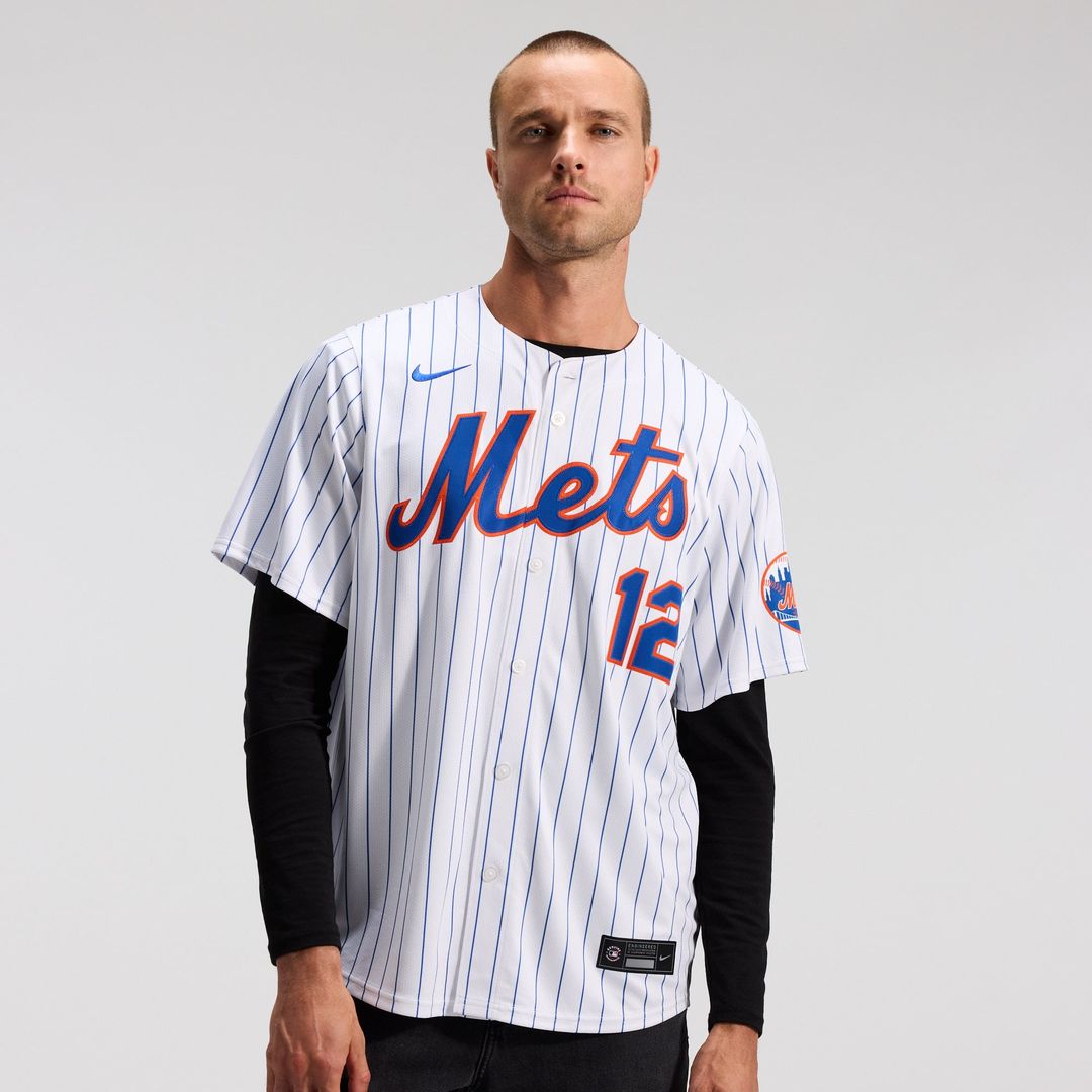 Men's New York Mets Francisco Lindor Gray Road Player Jersey