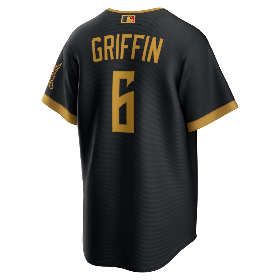 Men's Pittsburgh Pirates Konnor Griffin Black 2026 City Connect Stadium Jersey