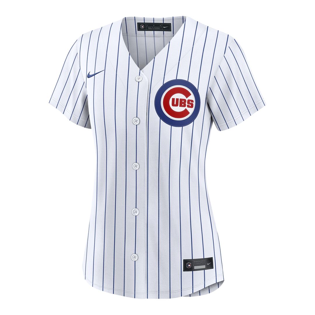 Women's Chicago Cubs Moisés Ballesteros White Home Replica Jersey