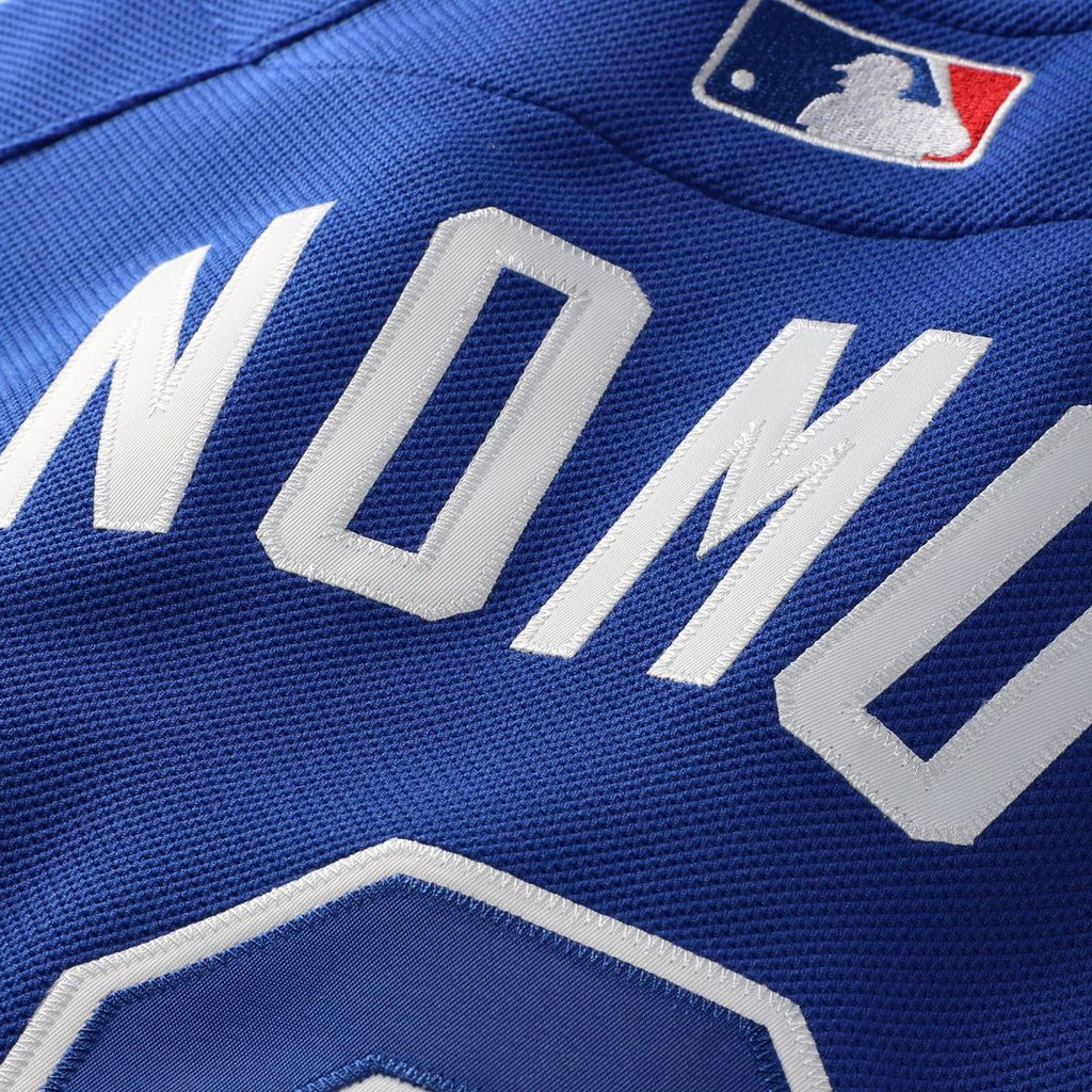 Men's Los Angeles Dodgers Hideo Nomo Royal 2004 Batting Practice Jersey