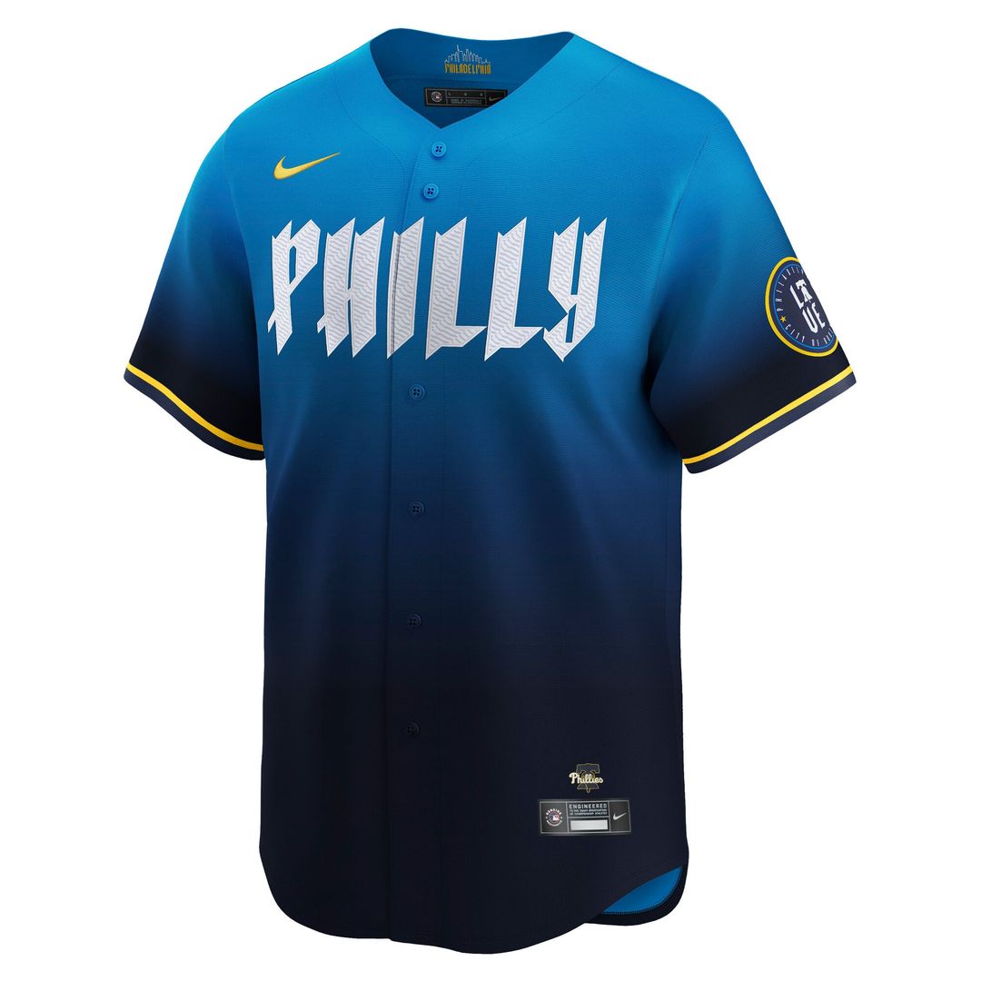 Men's Philadelphia Phillies J.T. Realmuto Navy City Connect Jersey