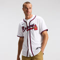 Men's Atlanta Braves White Home Jersey