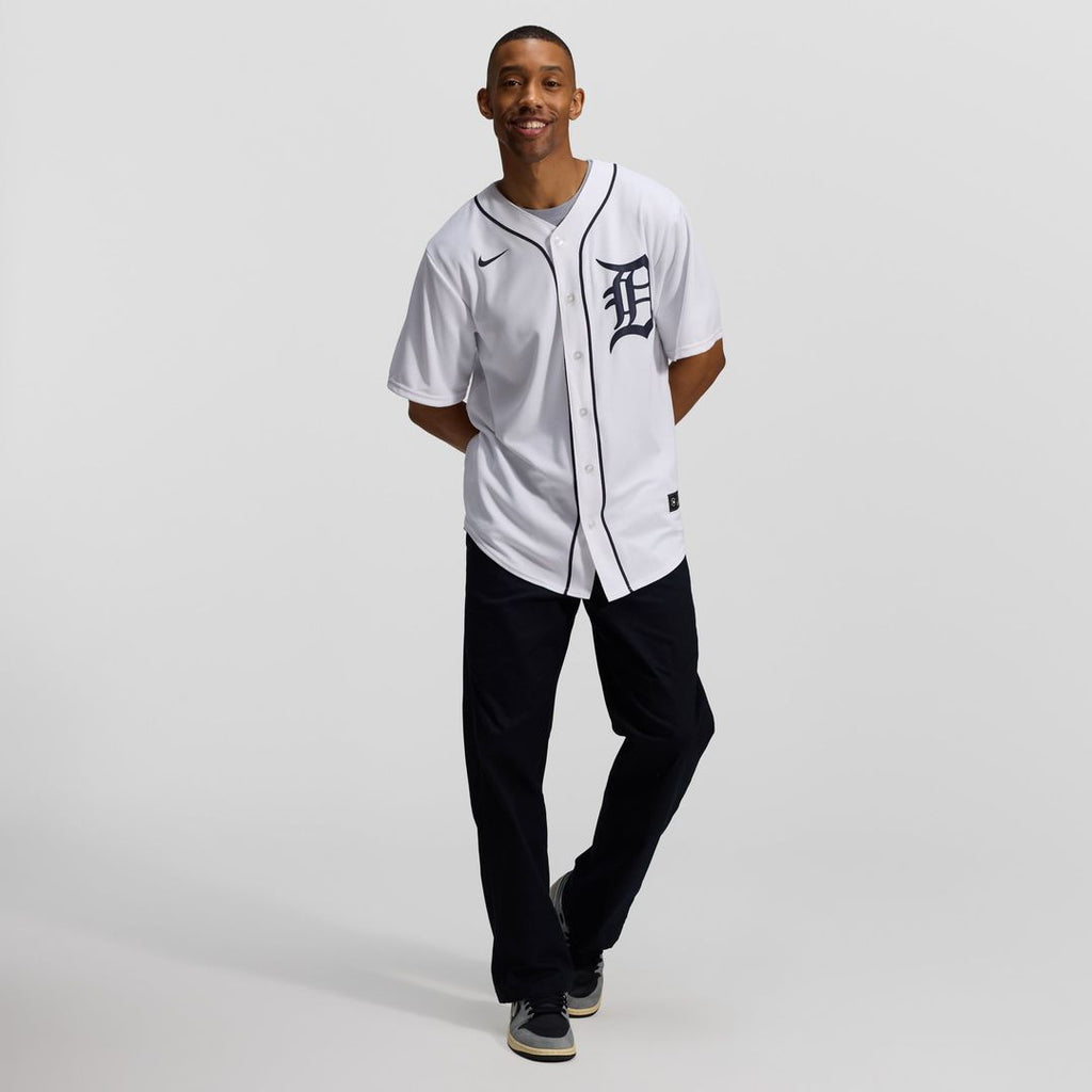 Men's Detroit Tigers Tarik Skubal White Home Player Jersey