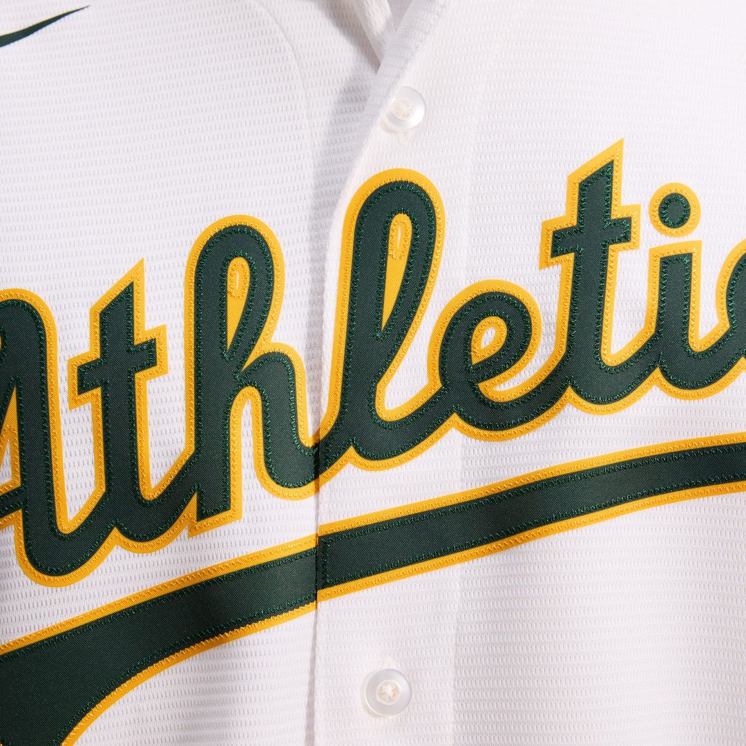 Men's Athletics White Home Replica Team Jersey