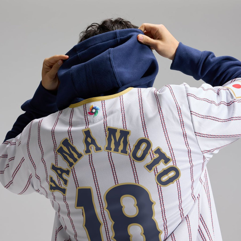 Men's Japan Baseball Yoshinobu Yamamoto White 2026 World Baseball Classic Home Stadium Jersey