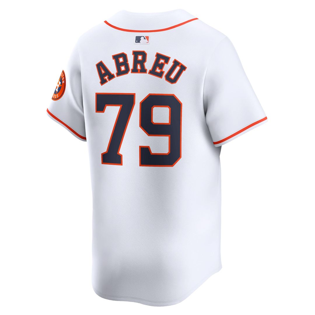 Men's Houston Astros Jose Abreu White Home Player Jersey