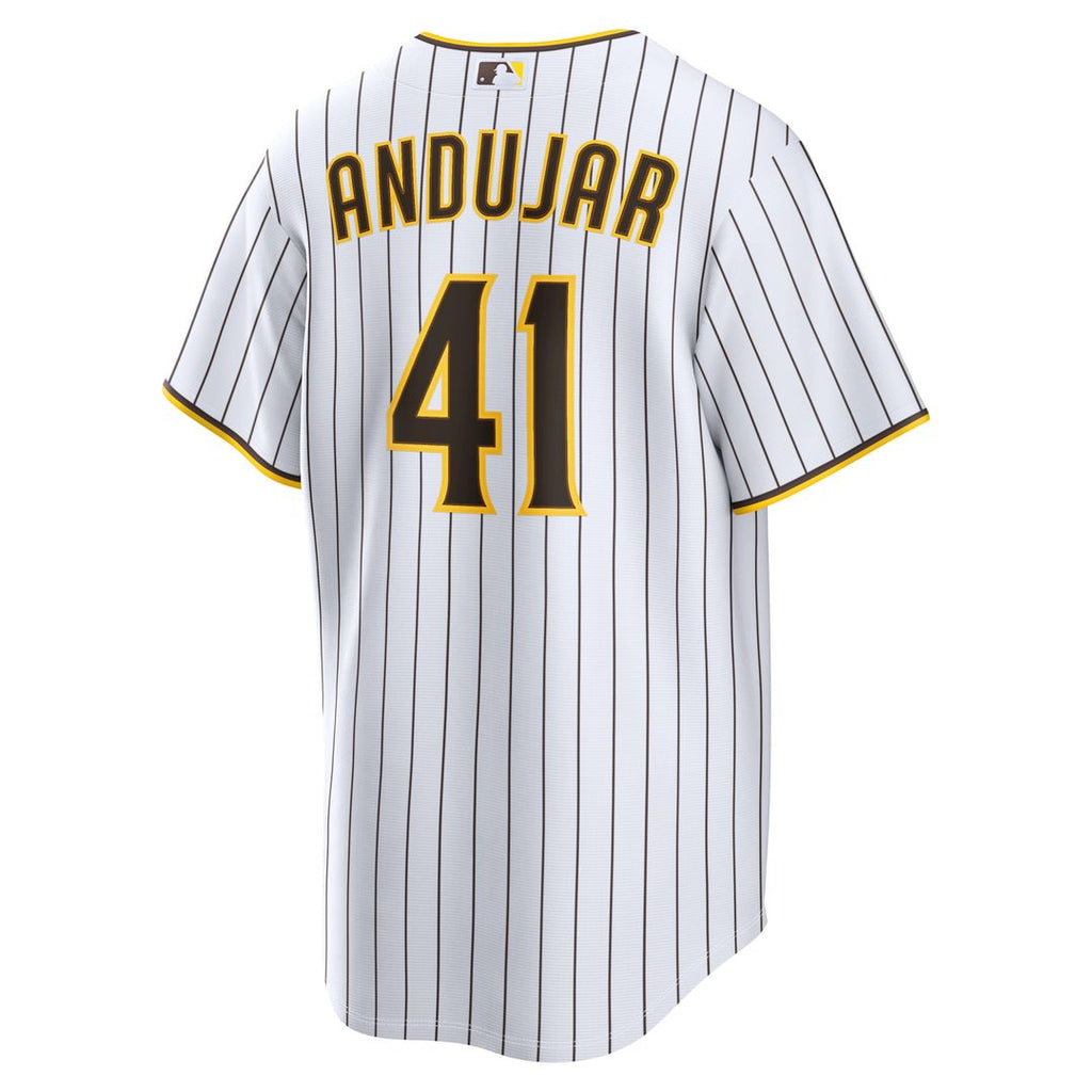 Men's San Diego Padres Miguel Andujar White Home Replica Jersey
