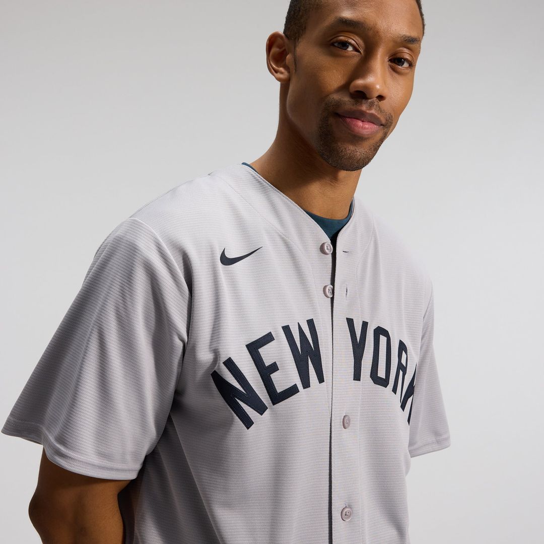 Men's New York Yankees Gerrit Cole Gray Road Replica Jersey