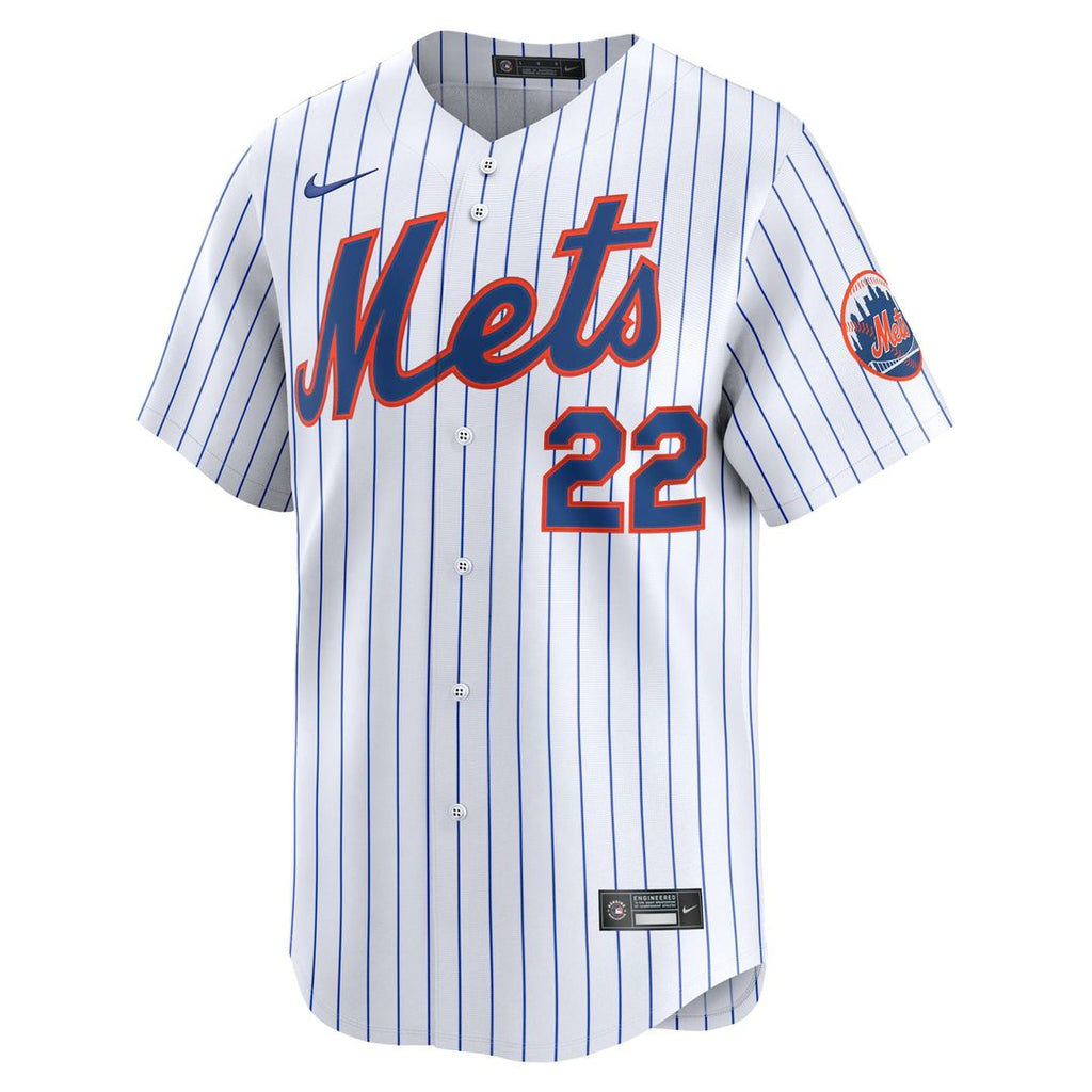 Men's New York Mets White Home Player Jersey