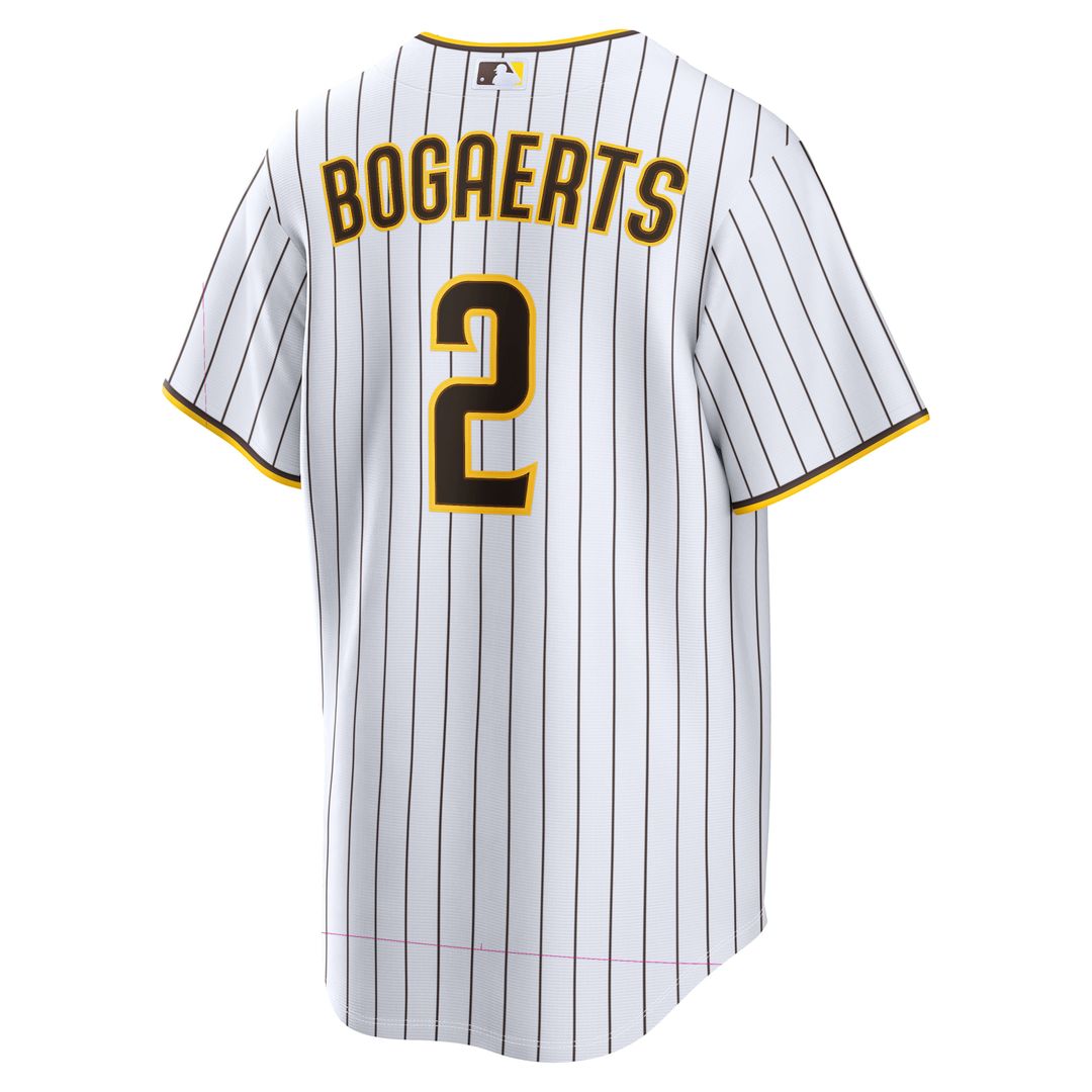 Men's San Diego Padres Xander Bogaerts White Home Replica Jersey
