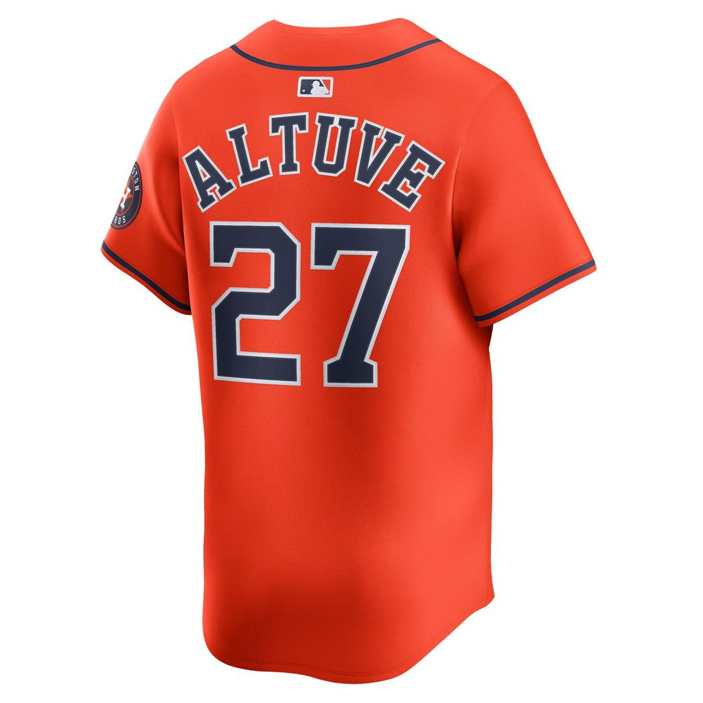 Men's Houston Astros Jose Altuve Gray Road Player Jersey