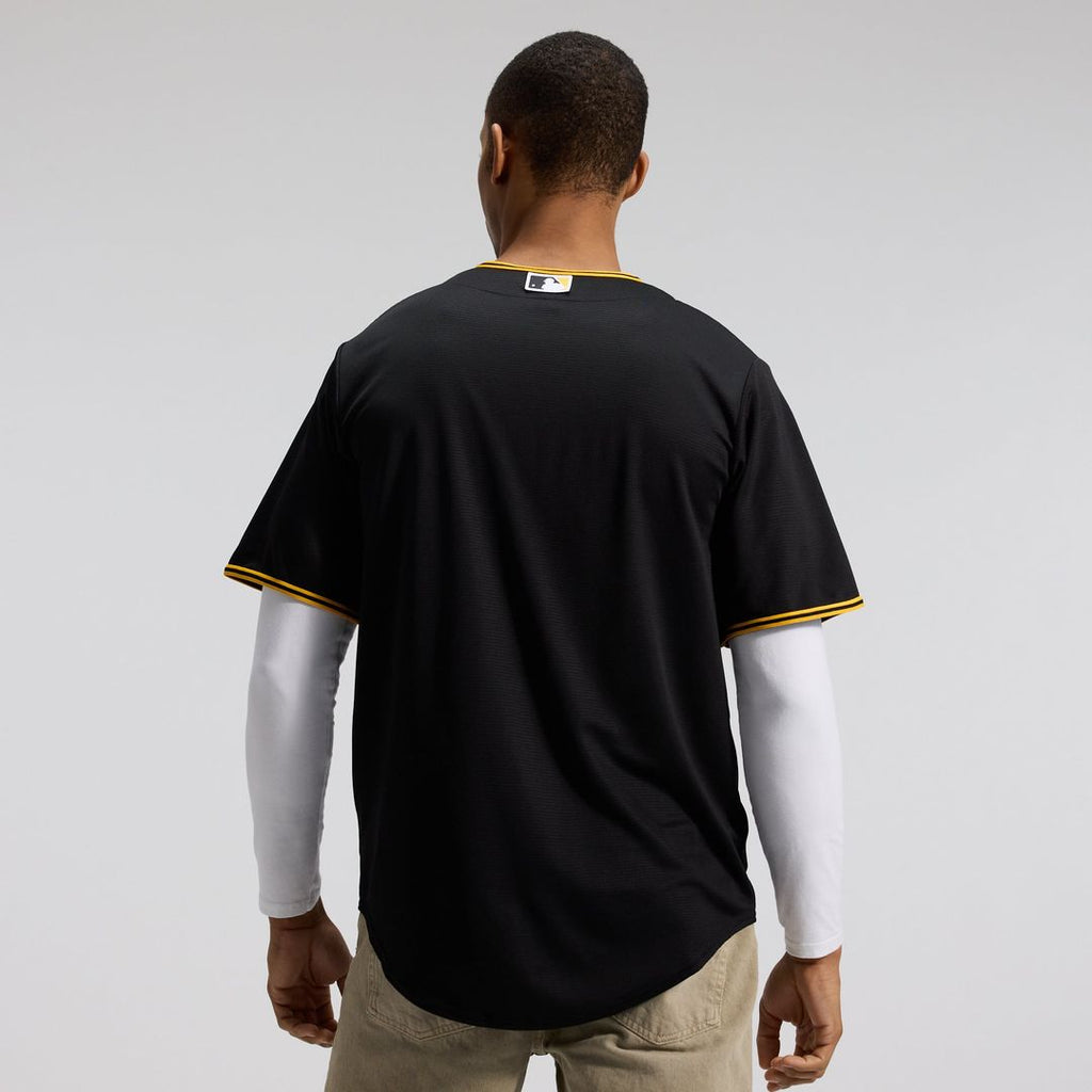 Men's Pittsburgh Pirates Black Alternate Replica Team Jersey