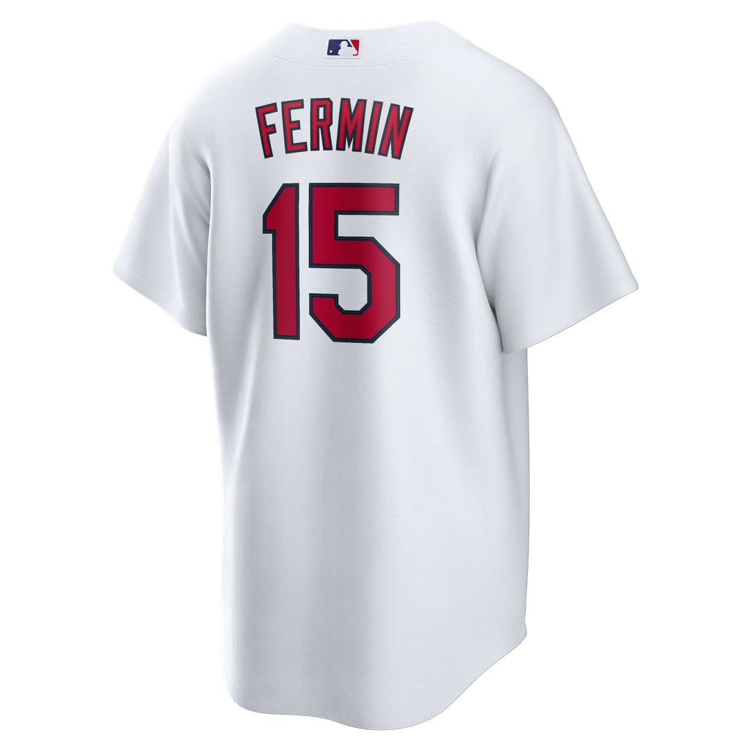 Men's St. Louis Cardinals José Fermín White Home Replica Jersey
