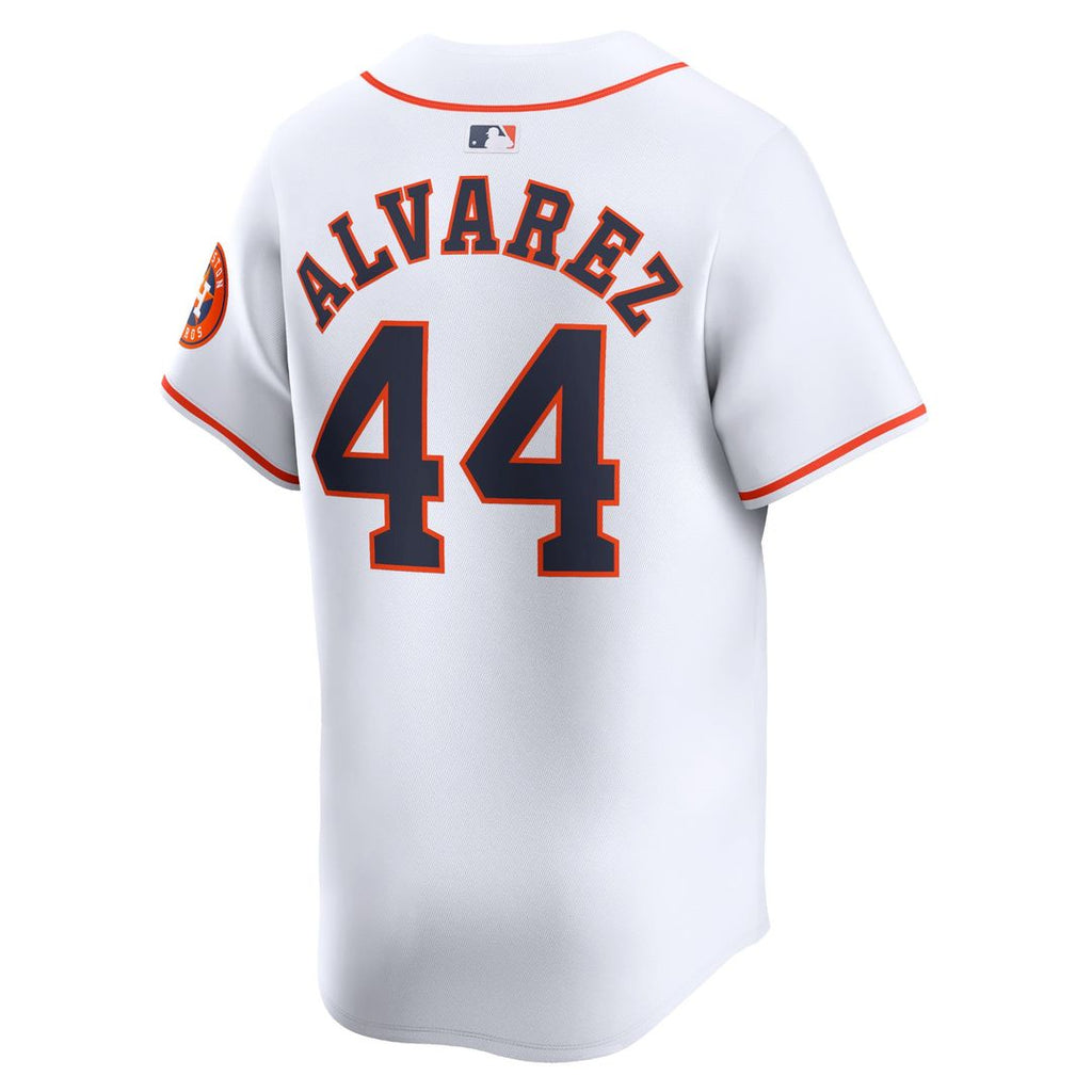 Men's Houston Astros Yordan Alvarez White Home Player Jersey