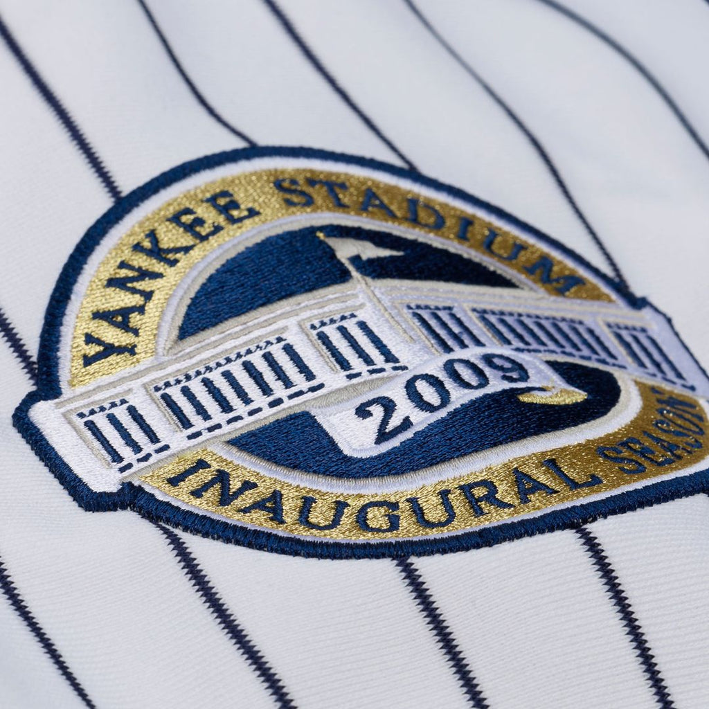 Men's New York Yankees CC Sabathia White 2009 Jersey