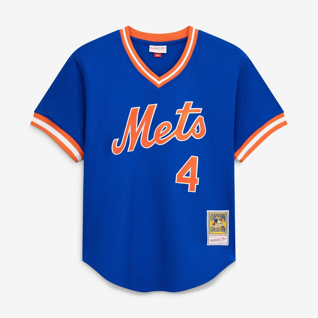 Men's New York Mets Lenny Dykstra Royal Batting Practice Jersey
