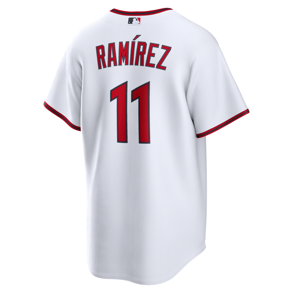 Men's Cleveland Guardians José Ramírez White Home Replica Jersey