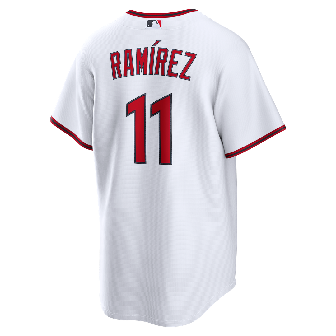 Men's Cleveland Guardians José Ramírez White Home Replica Jersey