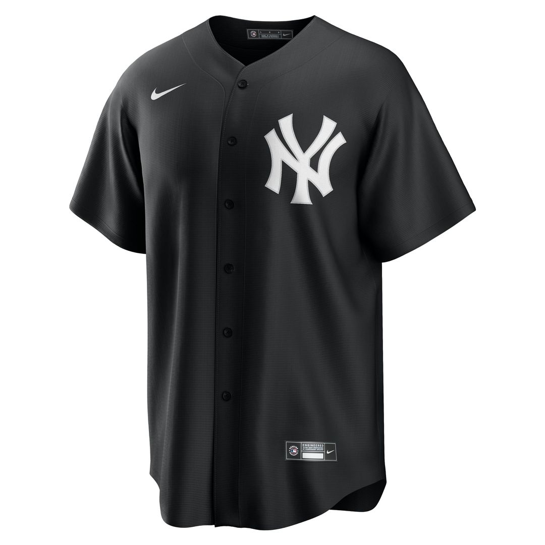 Men's New York Yankees Anthony Volpe Black Fashion Replica Player Jersey