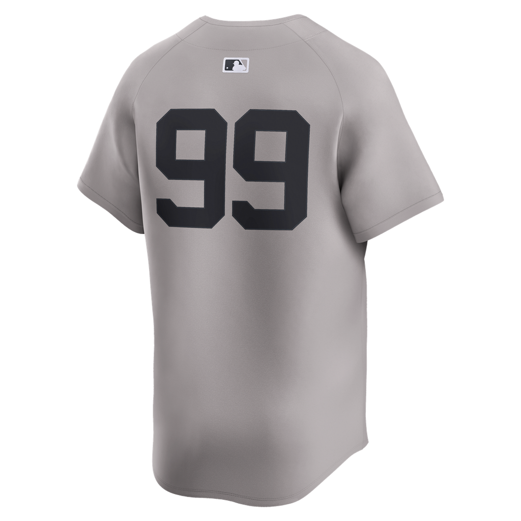 Men's New York Yankees Aaron Judge Gray Road Player Jersey