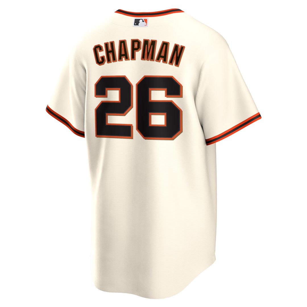 Men's San Francisco Giants Matt Chapman Cream Home Replica Jersey